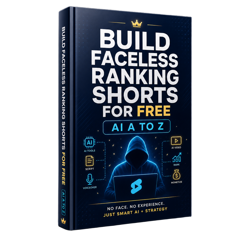 Build Faceless Ranking Shorts for Free — 41-page guide cover
